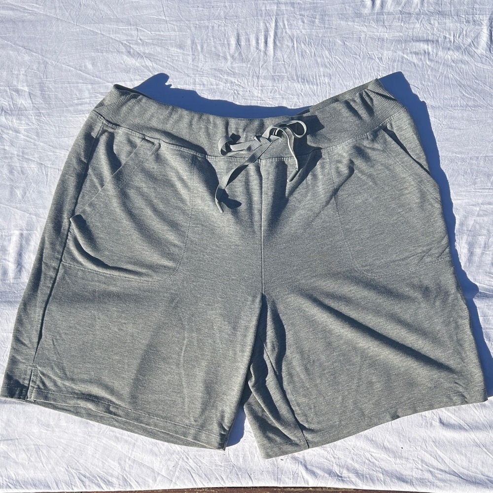 Gray Women Casual Shorts